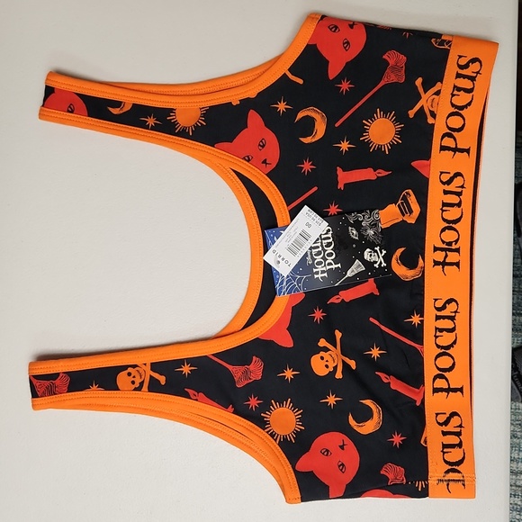 ❤️NWT VINTAGE TORRID SCOOP BRALETTE HOCUS POCUS SANDERSON SISTERS WIRELESS - Picture 4 of 12